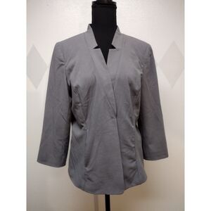 Kensie tailored gray jacket blazer